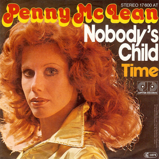 Penny McLean - Nobody's Child Vinyl Singles Vinyl Very Good (VG) <br> Hoes Good Plus (G+)