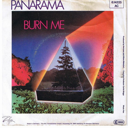 Panarama - Burn Me 29111 Vinyl Singles VINYLSINGLES.NL