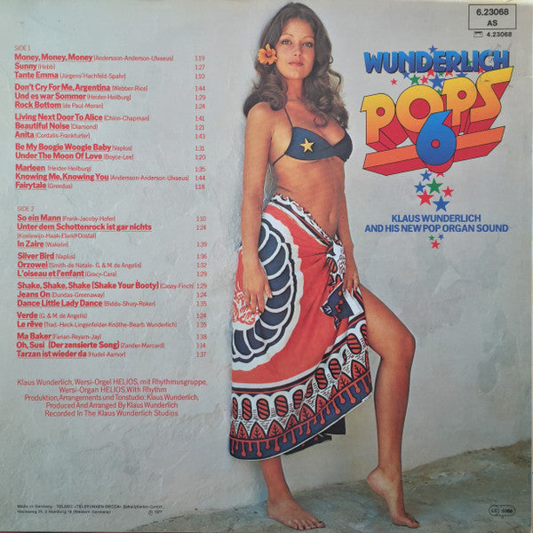 Klaus Wunderlich - Wunderlich Pops 6 (LP) 48432 Vinyl LP VINYLSINGLES.NL