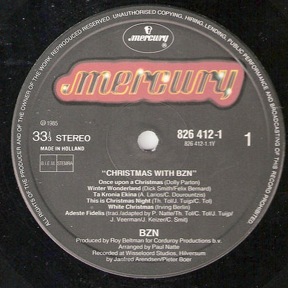 BZN - Christmas With BZN (LP) 48272 48554 44549 49807 50002 50849 Vinyl LP Goede Staat