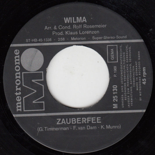 Wilma - Zauberfee Vinyl Singles Vinyl Zeer Goed / Hoesje Goed "VINYLSINGLES.NL"