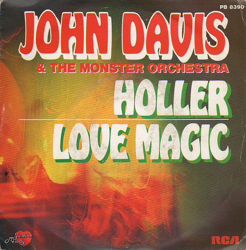 John Davis And The Monster Orchestra - Holler Vinyl Singles Vinyl Very Good (VG) <br> Hoes Good Plus (G+)