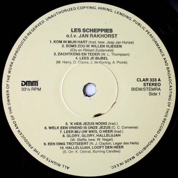 Les Scheppies - Met fleurige noten (LP) 40843 Vinyl LP Goede Staat