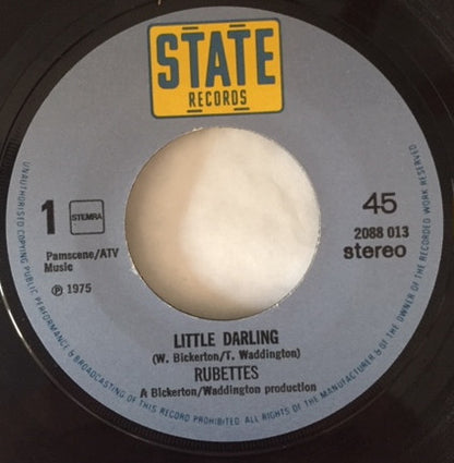 Rubettes - Little Darling 33352 Vinyl Singles Goede Staat