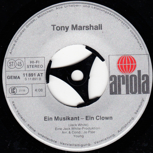 Tony Marshall -  Bora Bora 29065 29194 Vinyl Singles VINYLSINGLES.NL