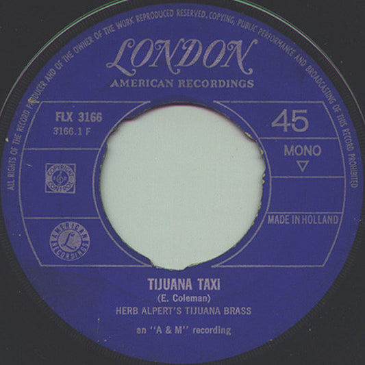 Herb Alpert & Tijuana Brass - Tijuana Taxi 02794 17064 Vinyl Singles VINYLSINGLES.NL