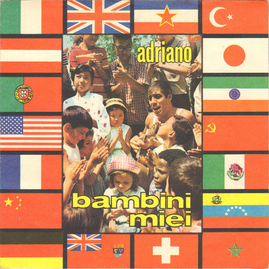 Adriano Celentano - Bambini Miei 22163 Vinyl Singles Goede Staat