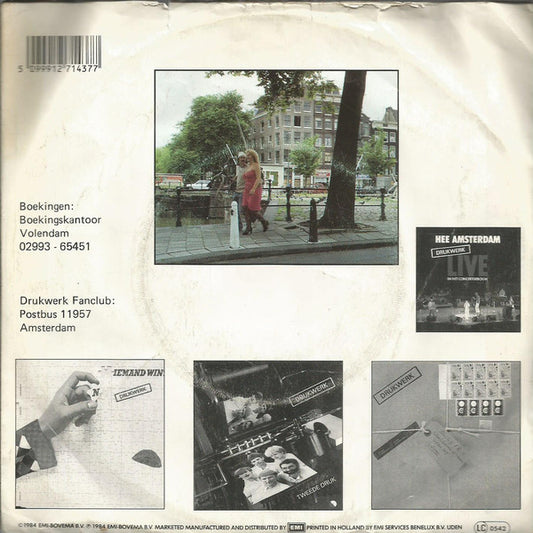 Drukwerk - Carolien 42755 Vinyl Singles Vinyl Goed / Hoesje Slecht "VINYLSINGLES.NL"