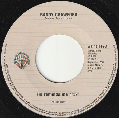 Randy Crawford - He Reminds Me 31541 Vinyl Singles Goede Staat