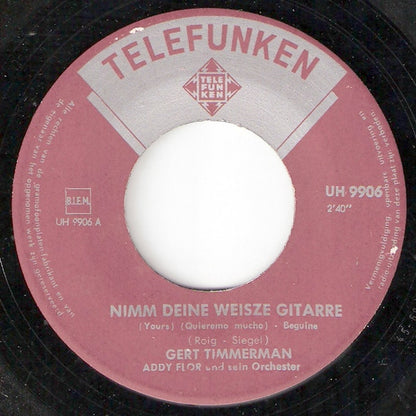 Gert Timmerman - Nimm Deine Weisse Gitarre Vinyl Singles VINYLSINGLES.NL