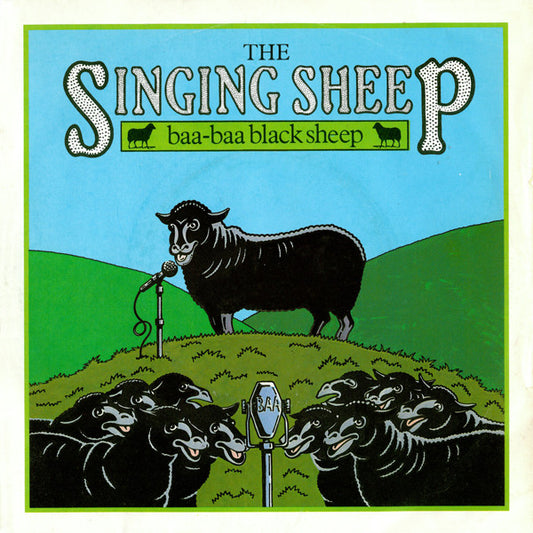 Singing Sheep - Baa-Baa Black Sheep 09982 Vinyl Singles Goede Staat