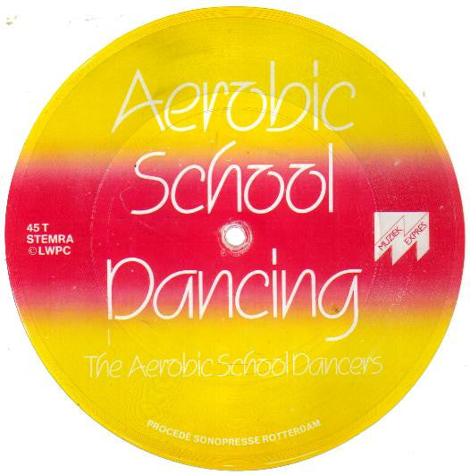 Aerobic School Dancers - Aerobic School Dancing (Flexi-disc) 32447 Flexidisc Goede Staat