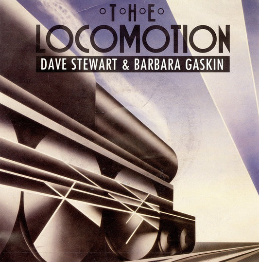 Dave Stewart & Barbara Gaskin - The Locomotion 11489 22506 Vinyl Singles VINYLSINGLES.NL