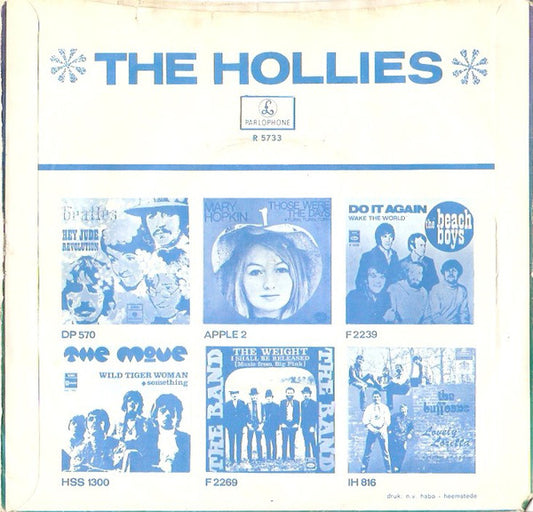 Hollies - Do The Best You Can (B-Keus) Vinyl Singles Vinyl (G) <br> Hoes (F) "VINYLSINGLES.NL"