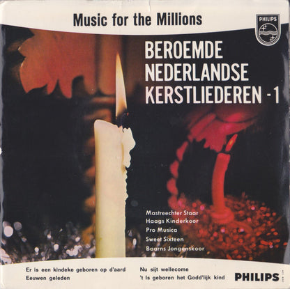 Various - Beroemde Nederlandse Kerstliederen (EP) 13710 13915 Vinyl Singles EP Goede Staat