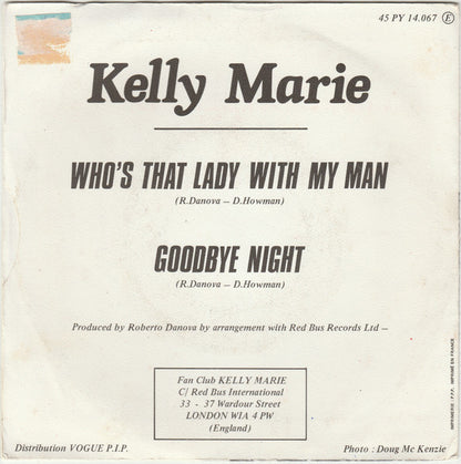 Kelly Marie - Who's That Lady With My Man 29850 06185 Vinyl Singles Goede Staat