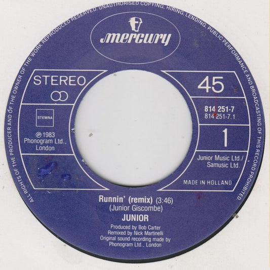 Junior - Runnin' (Remix)