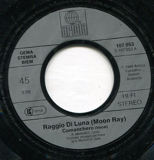 Raggio Di Luna (Moon Ray) - Comanchero