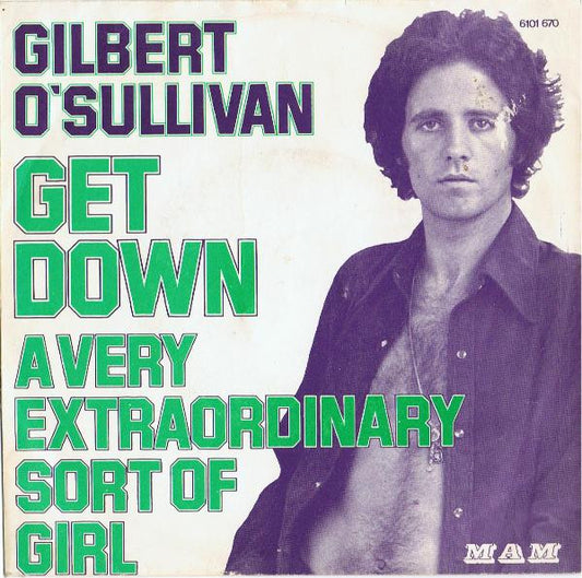 Gilbert O'Sullivan - Get Down Vinyl Singles VINYLSINGLES.NL