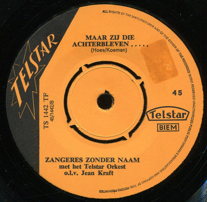 Zangeres Zonder Naam - Heintje, M'n Kleintje! 28764 33840 Vinyl Singles VINYLSINGLES.NL