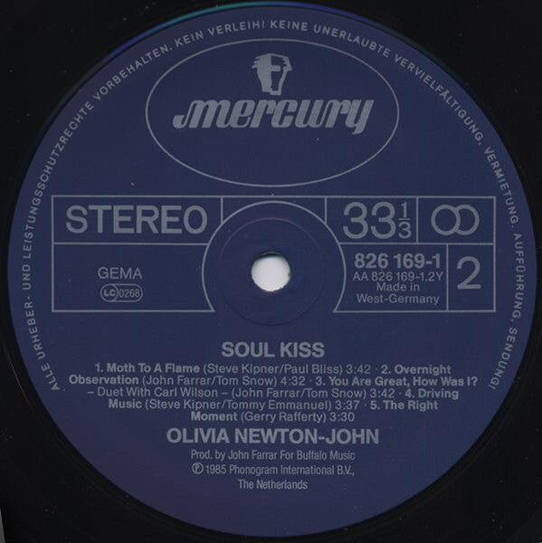Olivia Newton-John - Soul Kiss (LP) 48326 Vinyl LP VINYLSINGLES.NL