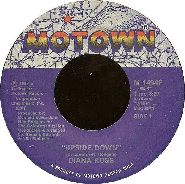 Diana Ross - Upside Down Vinyl Singles VINYLSINGLES.NL