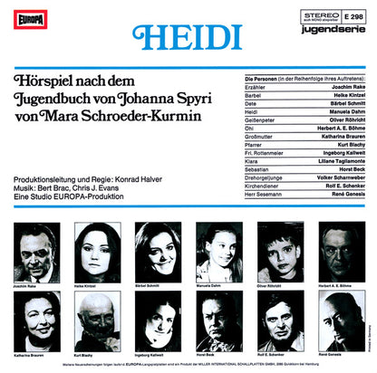 Johanna Spyri - Heidi (LP) 40863 41694 Vinyl LP VINYLSINGLES.NL