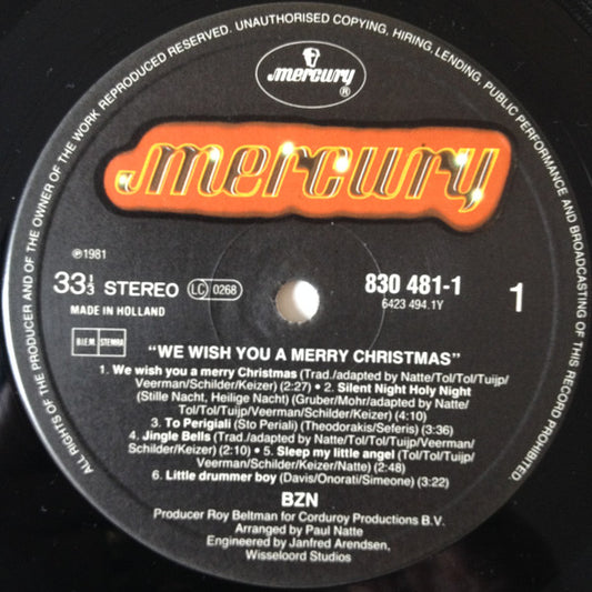 BZN - We Wish You A Merry Christmas (LP) 97-49410