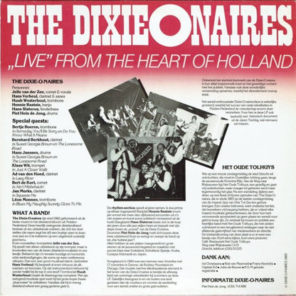 Dixie-O-Naires - 'Live' From The Heart Of Holland Vinyl LP VINYLSINGLES.NL