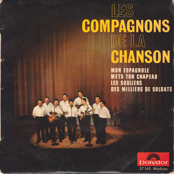 Les Compagnons De La Chanson - Des Milliers De Soldats Vinyl Singles EP Vinyl Very Good (VG) <br> Hoes Good Plus (G+)