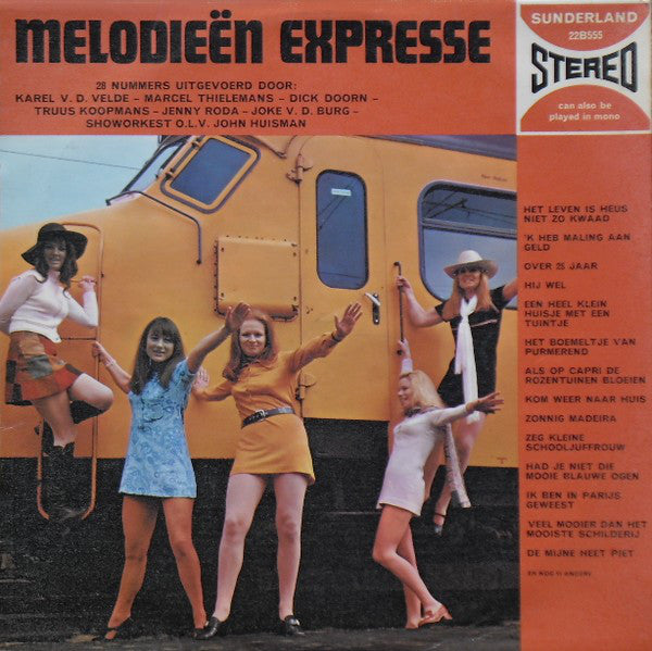 John Huisman - Melodieën Expresse (LP) 46948 Vinyl LP VINYLSINGLES.NL