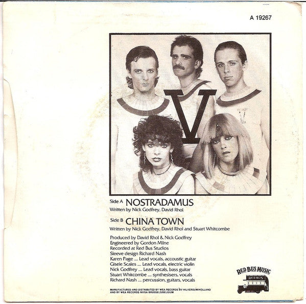 Vega - Nostradamus 17275 Vinyl Singles VINYLSINGLES.NL