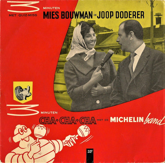 Mies Bouwman - * Minuten Met Quiz-Miss Mies Bouwman En Joop Doderer Flexidisc Vinyl (VG) <br> Hoes (G+)