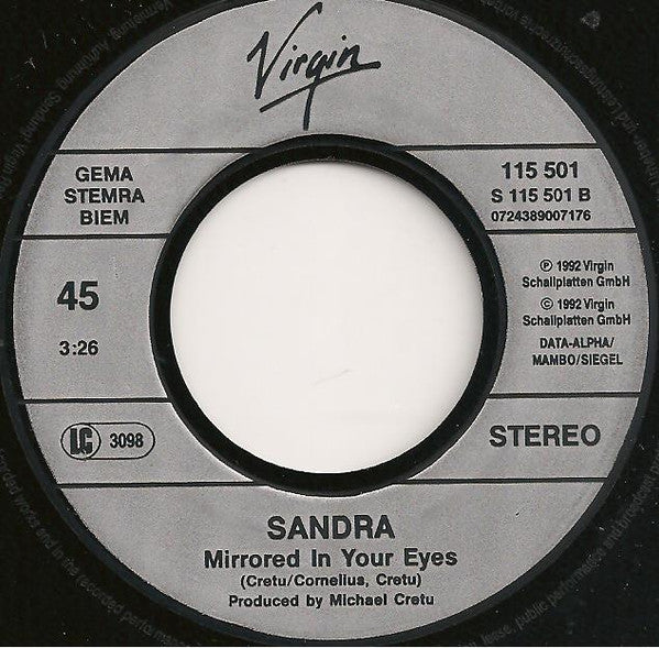 Sandra - Johnny Wanna Live 15148 Vinyl Singles Goede Staat