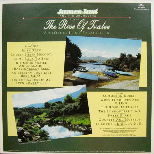 James Last - The Rose Of Tralee And Other Irish Favourites (LP) Vinyl LP Vinyl Zeer Goed / Hoesje Goed "VINYLSINGLES.NL"
