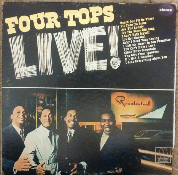 Four Tops - Four Tops Live (LP) 49589 Vinyl LP VINYLSINGLES.NL