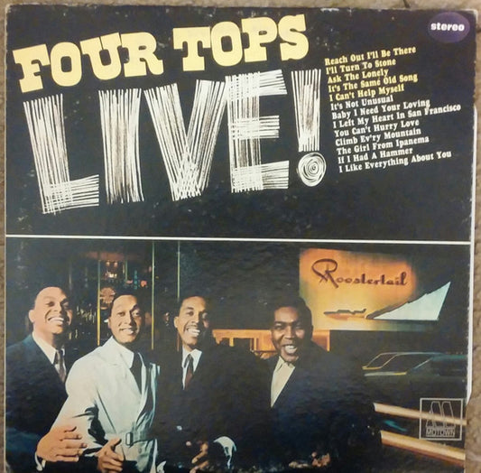 Four Tops - Four Tops Live (LP) Vinyl LP VINYLSINGLES.NL
