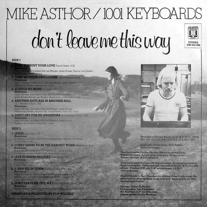 Mike Asthor / 1001 Keyboards ‎- Don't Leave Me This Way (LP) 42289 Vinyl LP Goede Staat