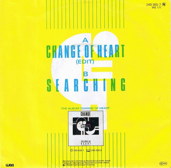 Change - Change Of Heart Vinyl Singles VINYLSINGLES.NL