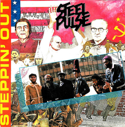 Steel Pulse - Steppin' Out 03825 Vinyl Singles Goede Staat