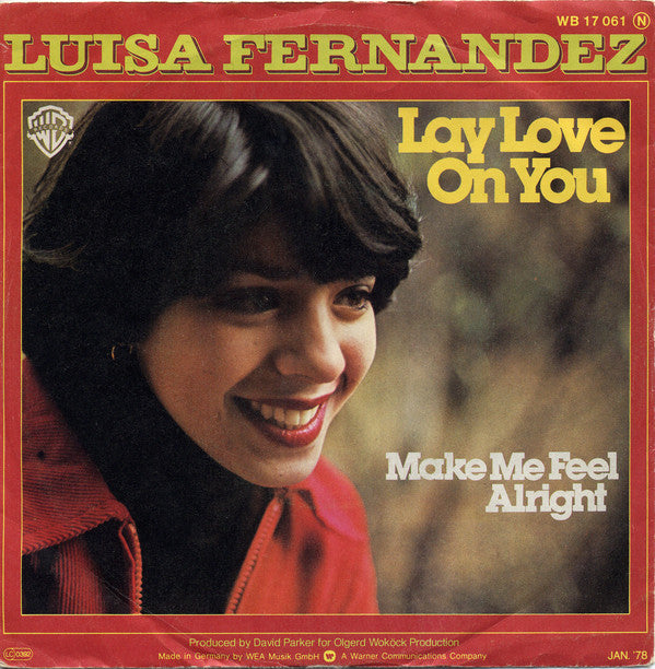 Luisa Fernandez - Lay Love On You 19787 19800 24481 08343 Vinyl Singles VINYLSINGLES.NL