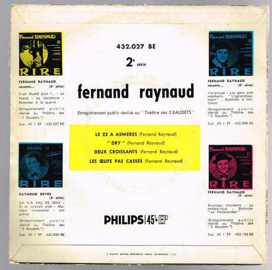 Fernand Raynaud - * - Le ** À Asnières