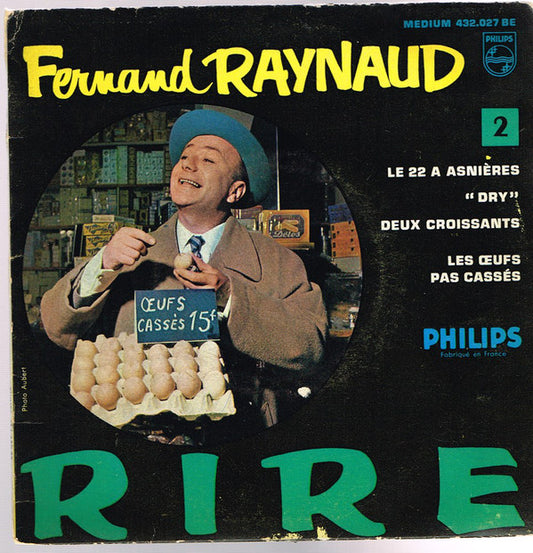 Fernand Raynaud - 2 - Le 22 À Asnières (EP) 27588 Vinyl Singles EP VINYLSINGLES.NL