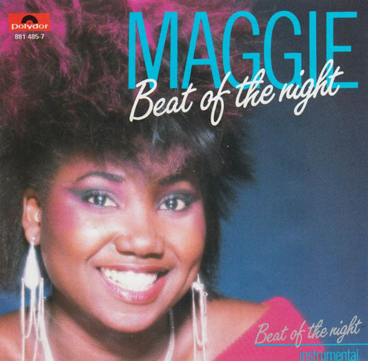 Maggie - Beat Of The Night Vinyl Singles Vinyl Very Good (VG) <br> Hoes Good Plus (G+)