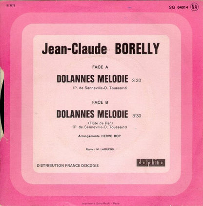 Jean-Claude Borelly - Dolannes Melodie 03544 Vinyl Singles Goede Staat