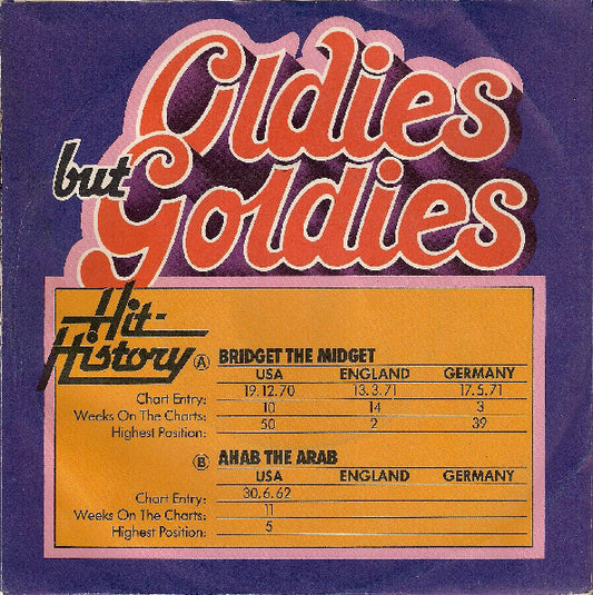 Ray Stevens - Bridget The Midget Vinyl Singles Vinyl Zeer Goed / Hoesje Goed "VINYLSINGLES.NL"