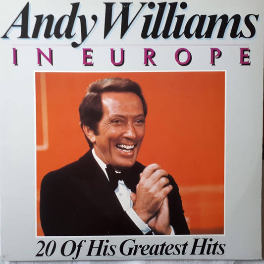 Andy Williams - Andy Williams In Europe (LP) 44504 Vinyl LP VINYLSINGLES.NL