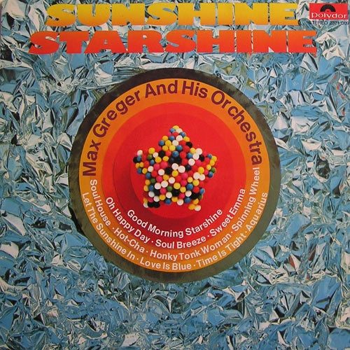 Max Greger Und Sein Orchester - Sunshine Starshine (LP) 49693 Vinyl LP Goede Staat