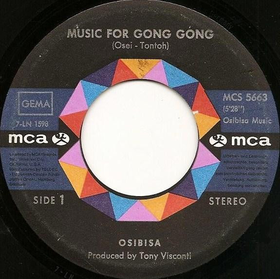 Osibisa - Music For Gong Gong 29367 Vinyl Singles Goede Staat