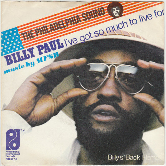 Billy Paul - I've Got So Much To Live For 31409 Vinyl Singles Goede Staat